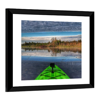 Crown Land Kayak View Ontario Wall Art
