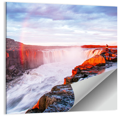 Selfoss Waterfall Wall Art