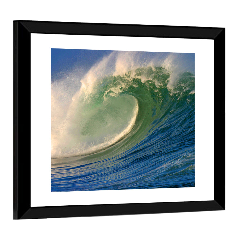 Waimea Shorebreak Wave Wall Art