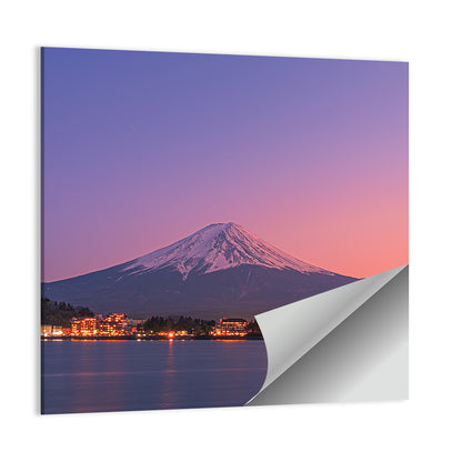 Mount Fuji Over Lake Kawaguchi Wall Art