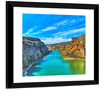 Snake River Canyon at Twin Falls Wall Art
