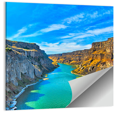 Snake River Canyon at Twin Falls Wall Art