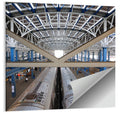 Stillwell Avenue Station Platform Perspective Wall Art