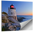 Castle Hill Lighthouse at Dusk Wall Art