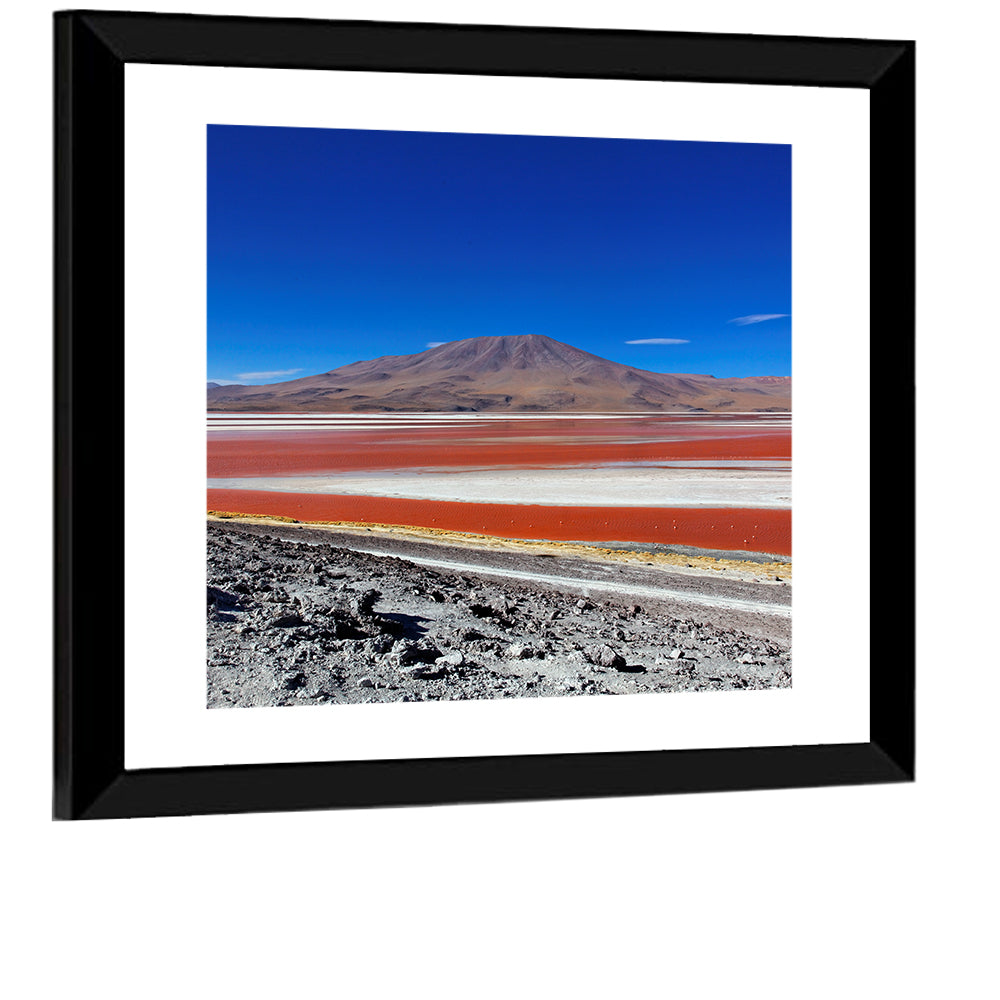 Laguna Colorada Red Lake Wall Art