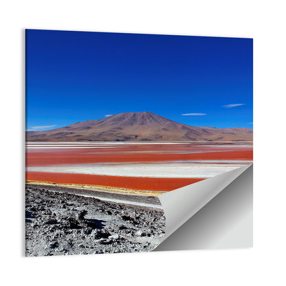 Laguna Colorada Red Lake Wall Art