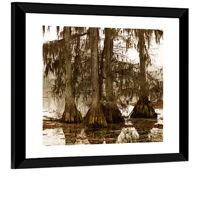 Lake Martin Cypress Morning Wall Art