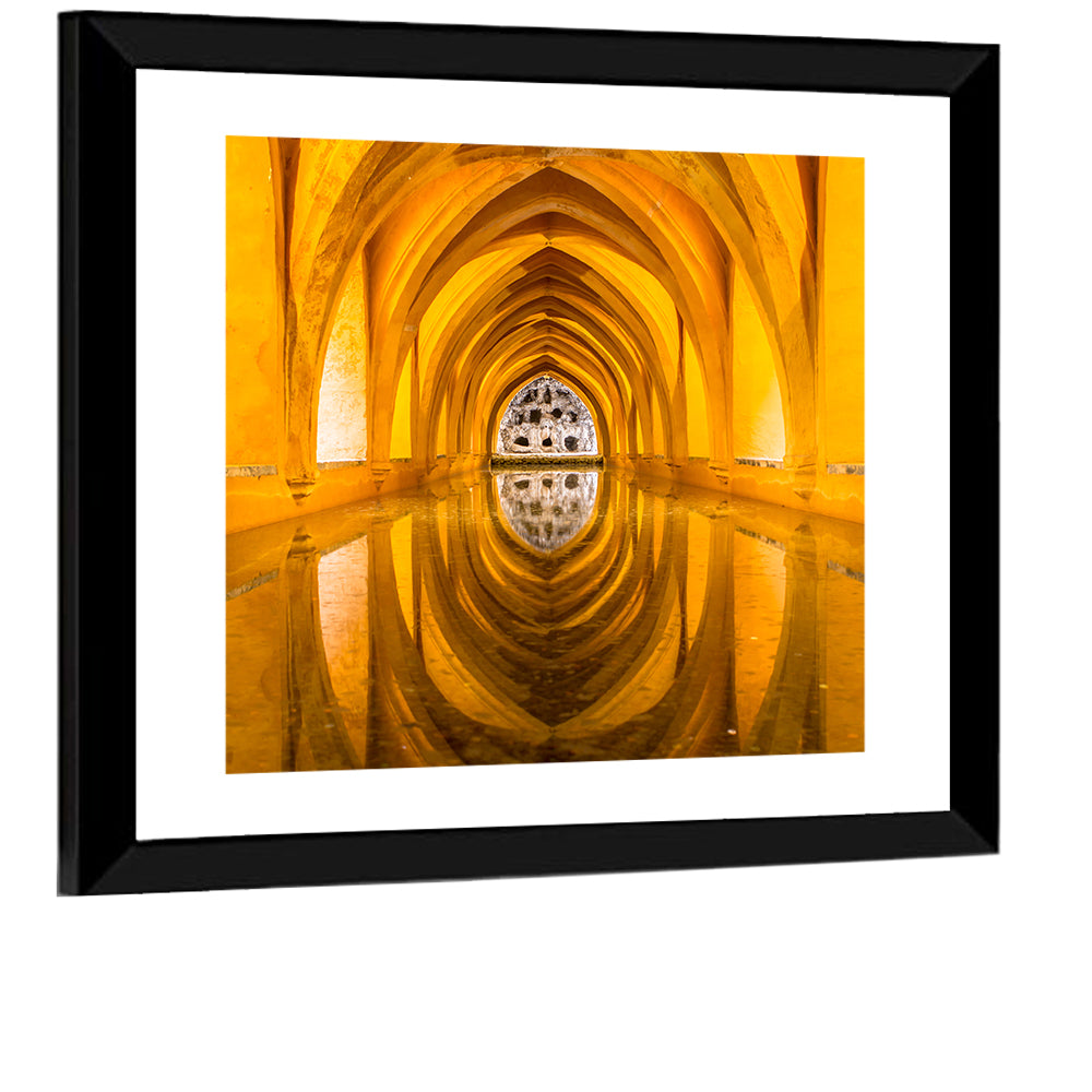 Royal Alcázar Bath Reflections Wall Art