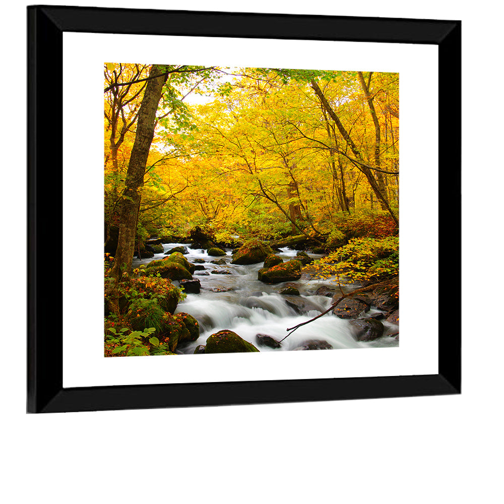 Oirase River Wall Art