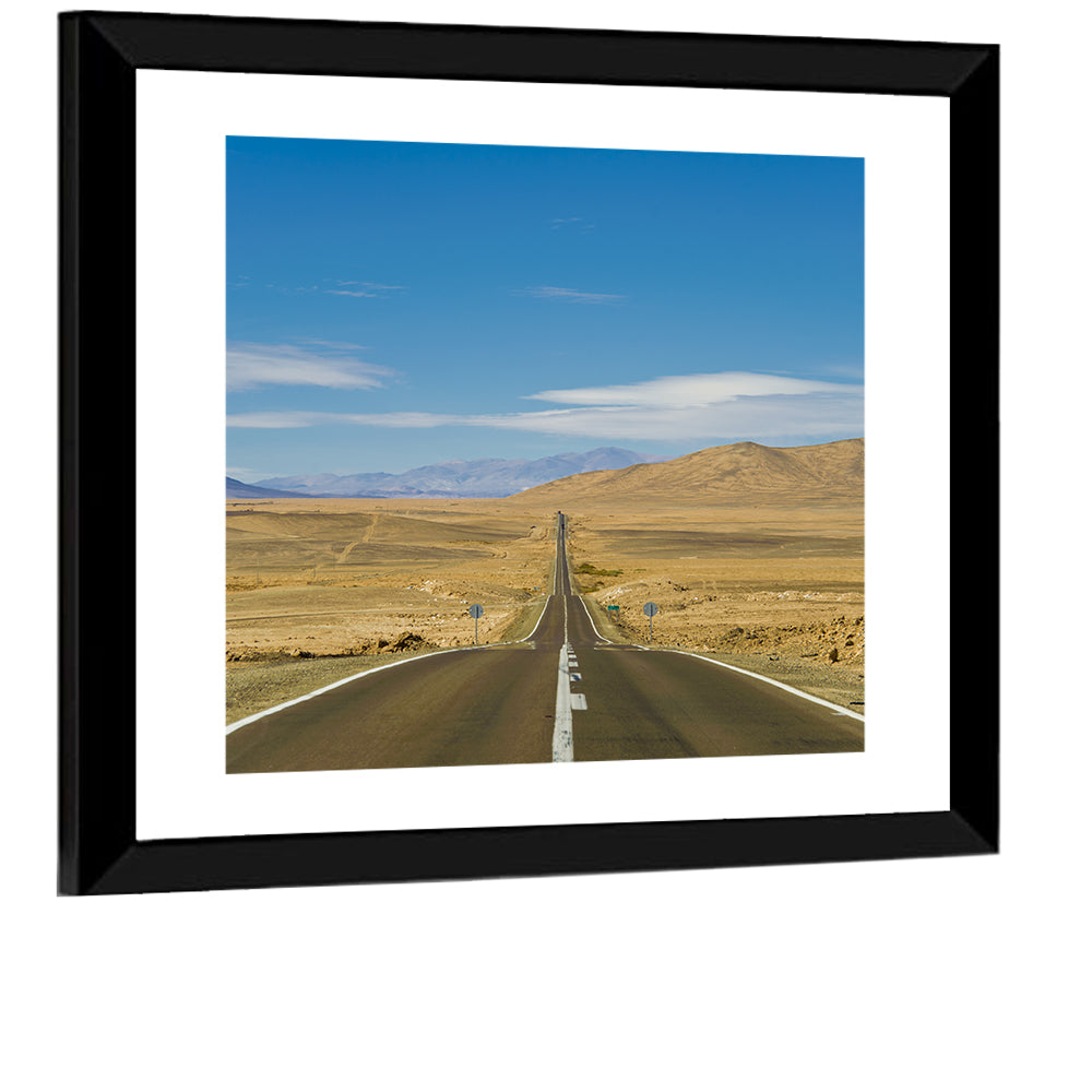 Atacama Road to the Horizon Wall Art