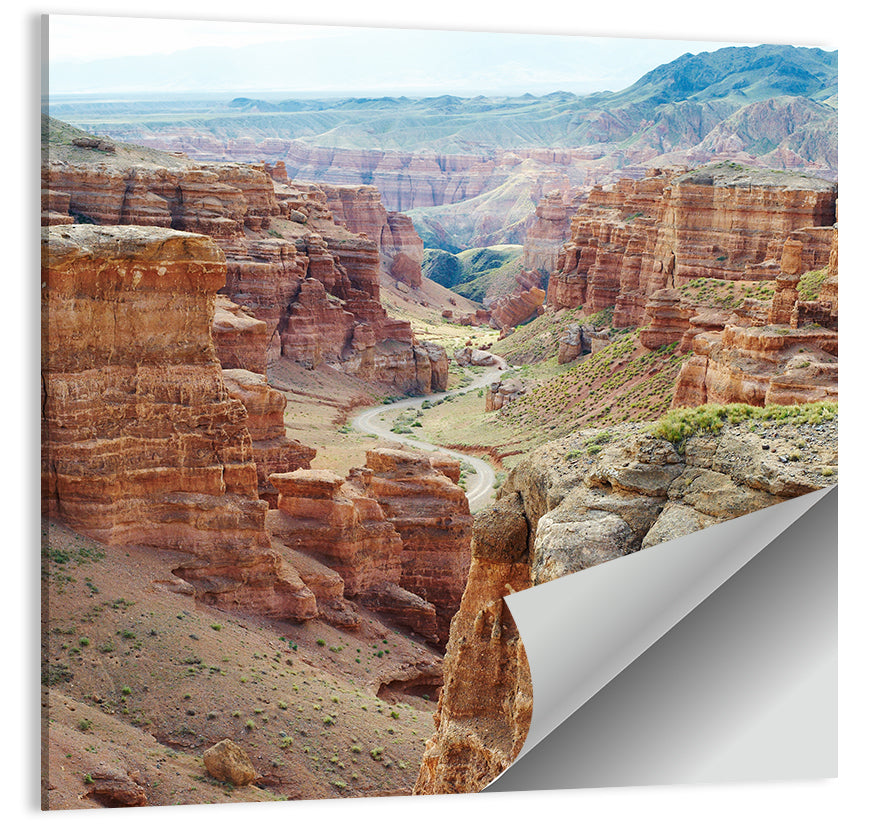 Charyn Canyon Vista Wall Art