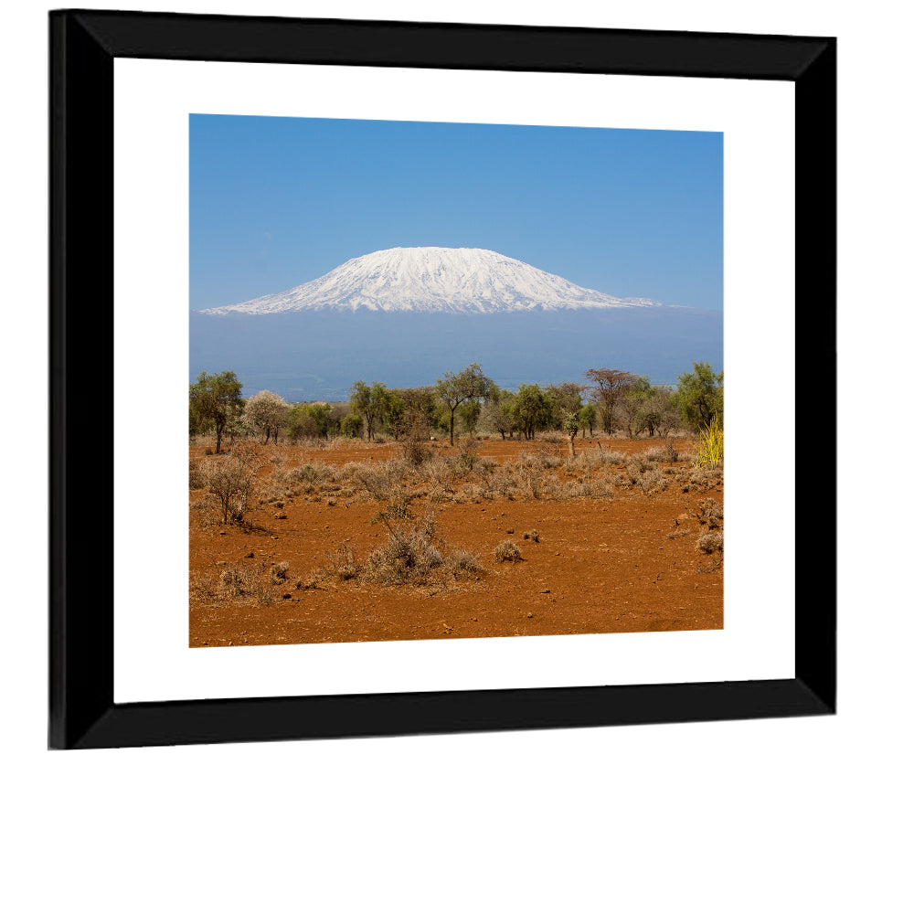 Mount Kilimanjaro Landscape Wall Art