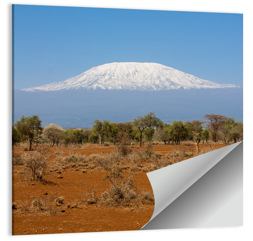 Mount Kilimanjaro Landscape Wall Art