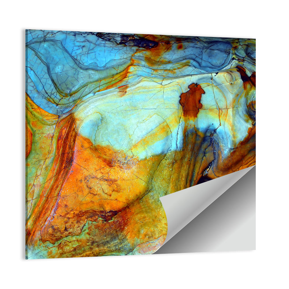 Agate-inspired Rock Pattern Wall Art