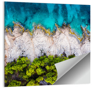 Croatian Coastscape Wall Art