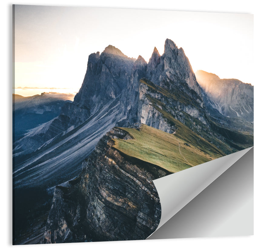 Seceda Ridge, Dolomites Wall Art