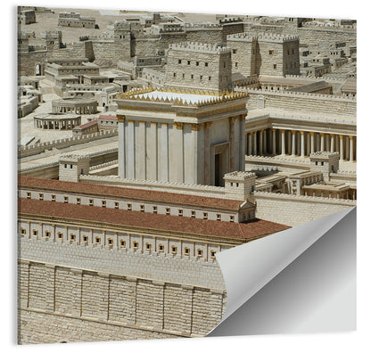 Holyland Model Second Temple Wall Art