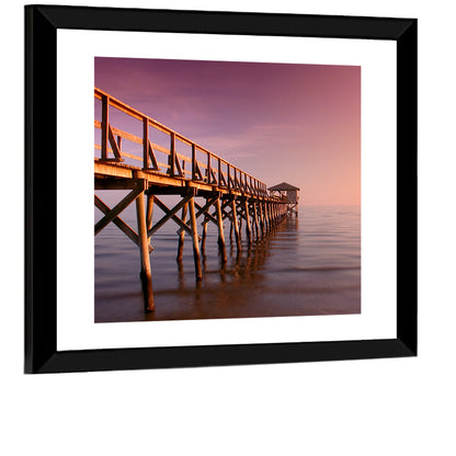 Gulf of Mexico Pier Wall Art