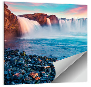 Godafoss Waterfall Wall Art