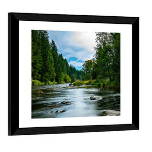 Bavarian Forest River Wall Art