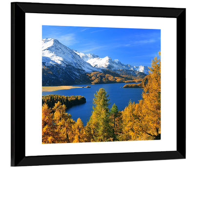 Silsersee Autumn Vista Wall Art