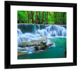 Huay Ma Khamin Erawan Waterfall Wall Art