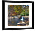 Freeman Mill Stone Dam Pond Wall Art