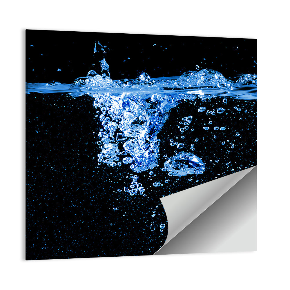 Underwater Bubble Motion Wall Art