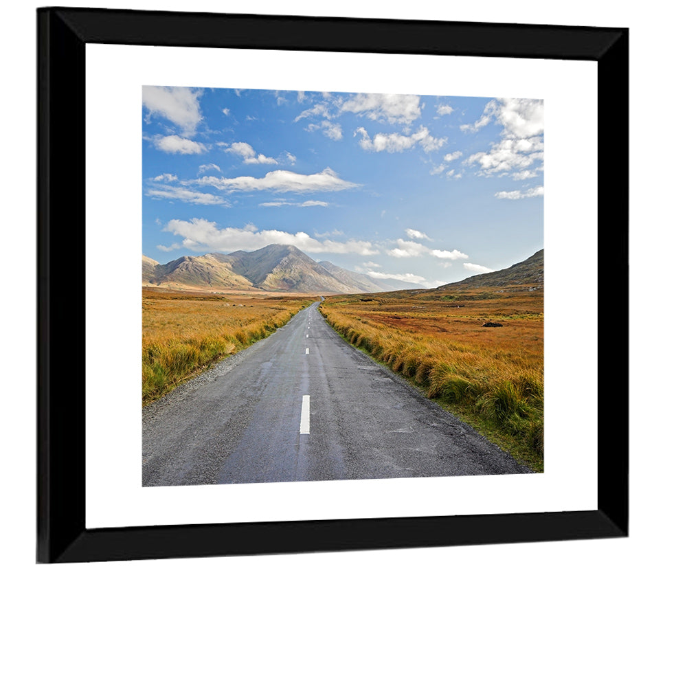 Autumn Mountain Road Wall Art