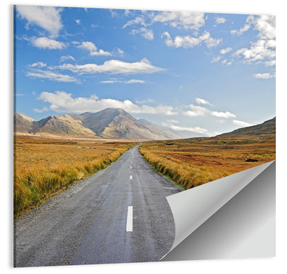 Autumn Mountain Road Wall Art
