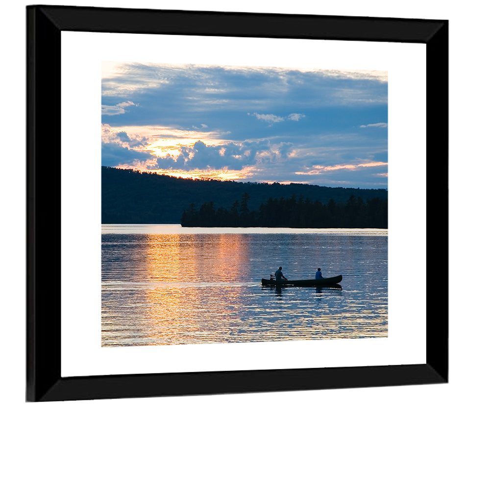 Moosehead Lake Sunset Wall Art