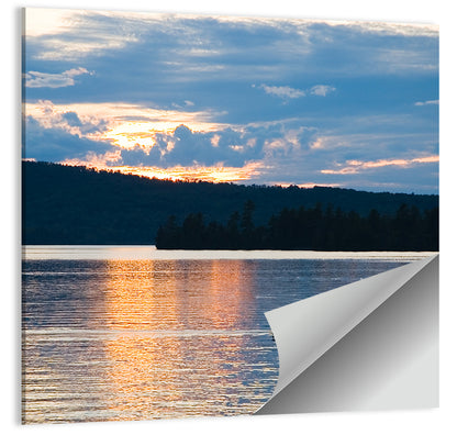 Moosehead Lake Sunset Wall Art