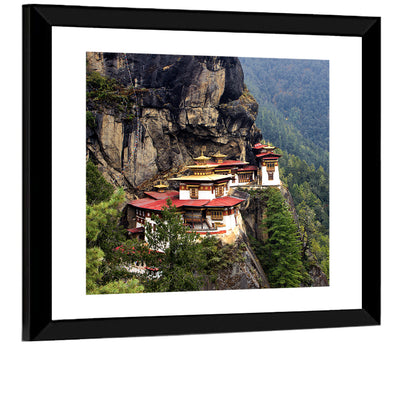 Tiger's Nest Monastery, Paro Bhutan Wall Art