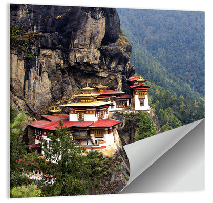 Tiger's Nest Monastery, Paro Bhutan Wall Art