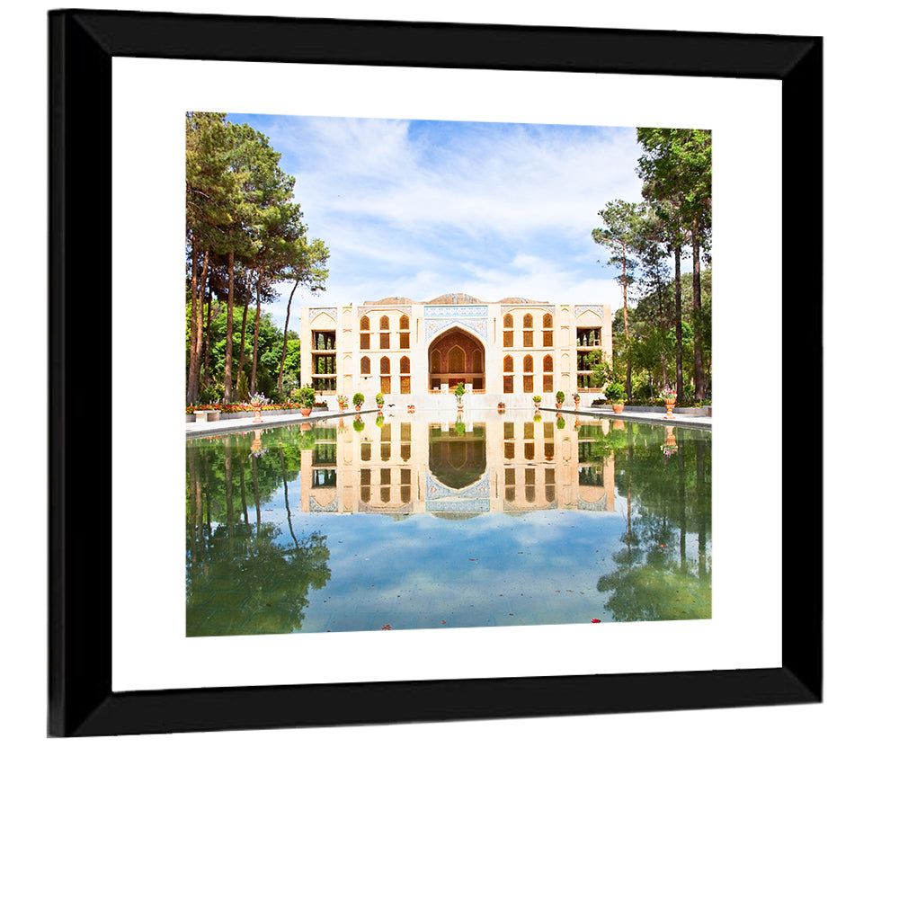 Fin Garden Palace Reflection Wall Art