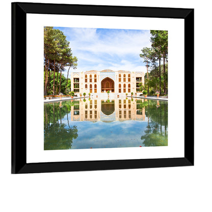 Fin Garden Palace Reflection Wall Art