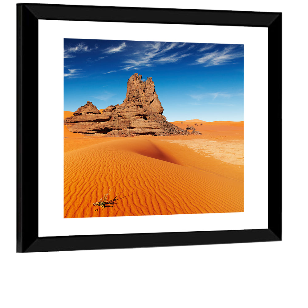 Sahara Rock Formation Landscape Wall Art