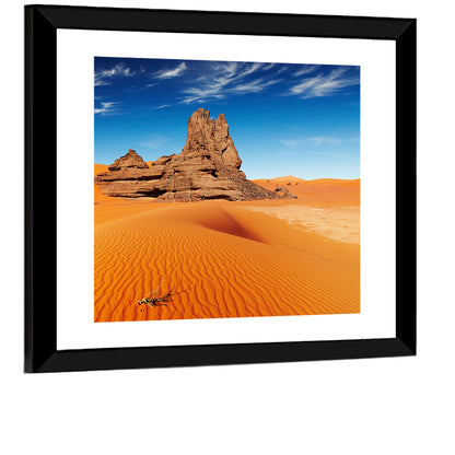 Sahara Rock Formation Landscape Wall Art