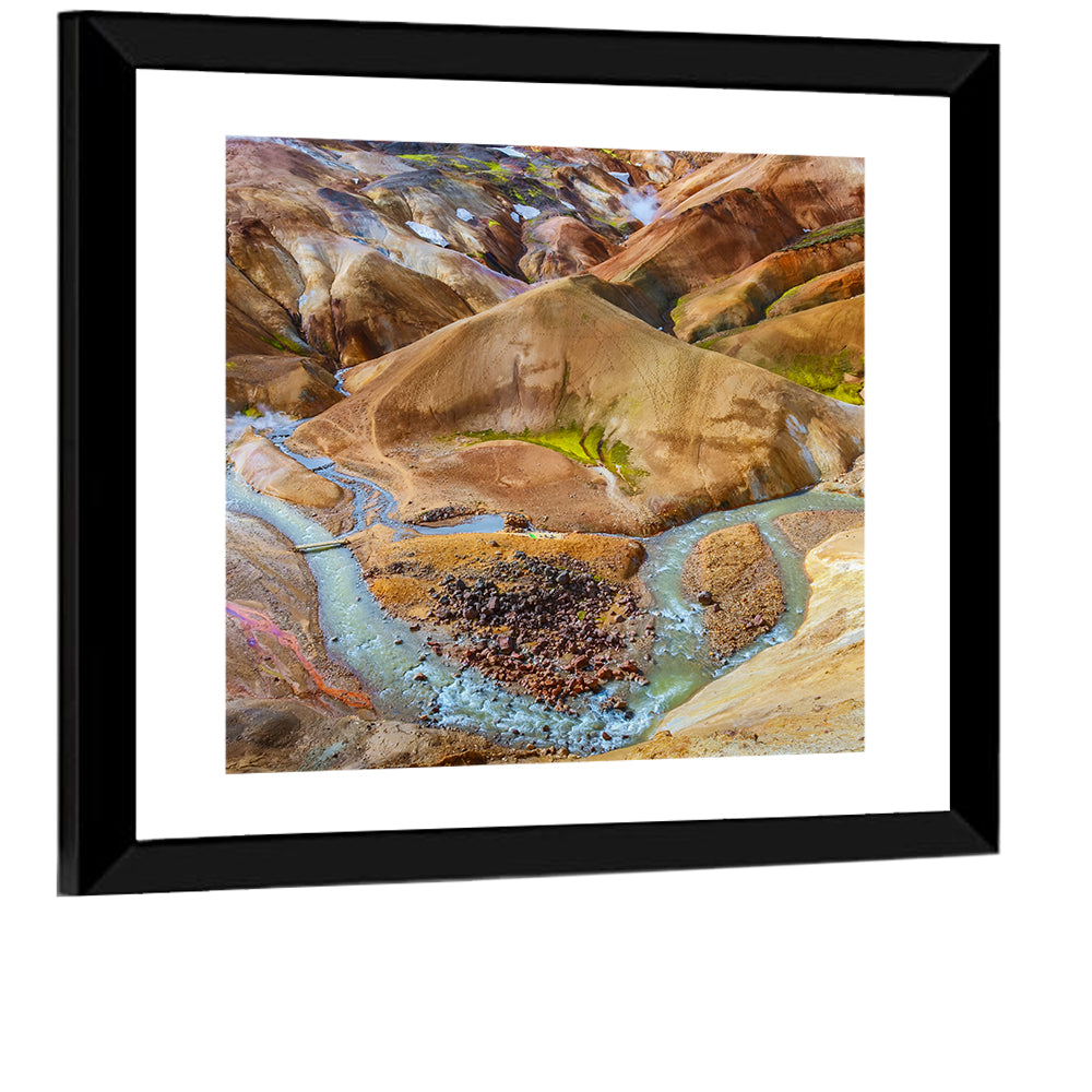 Kerlingarfjöll Geothermal Landscape Wall Art