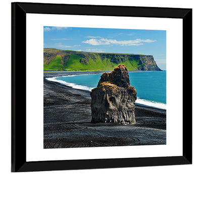 Dyrhólaey Volcanic Beach Wall Art