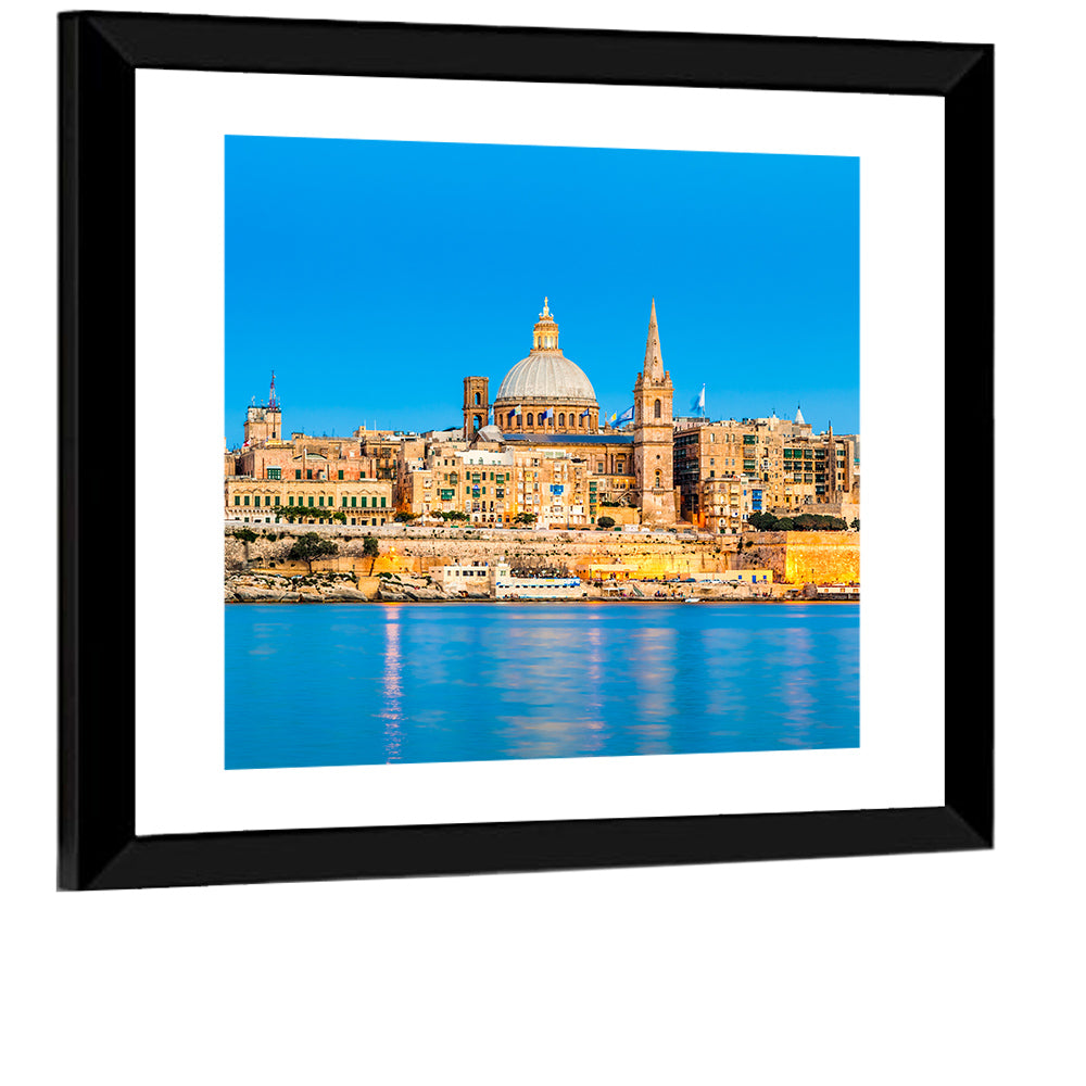 Valletta Skyline Wall Art