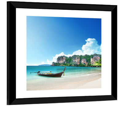 Railay Beach View, Krabi Wall Art