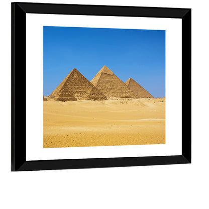 Pyramids of Giza Photograph Wall Art