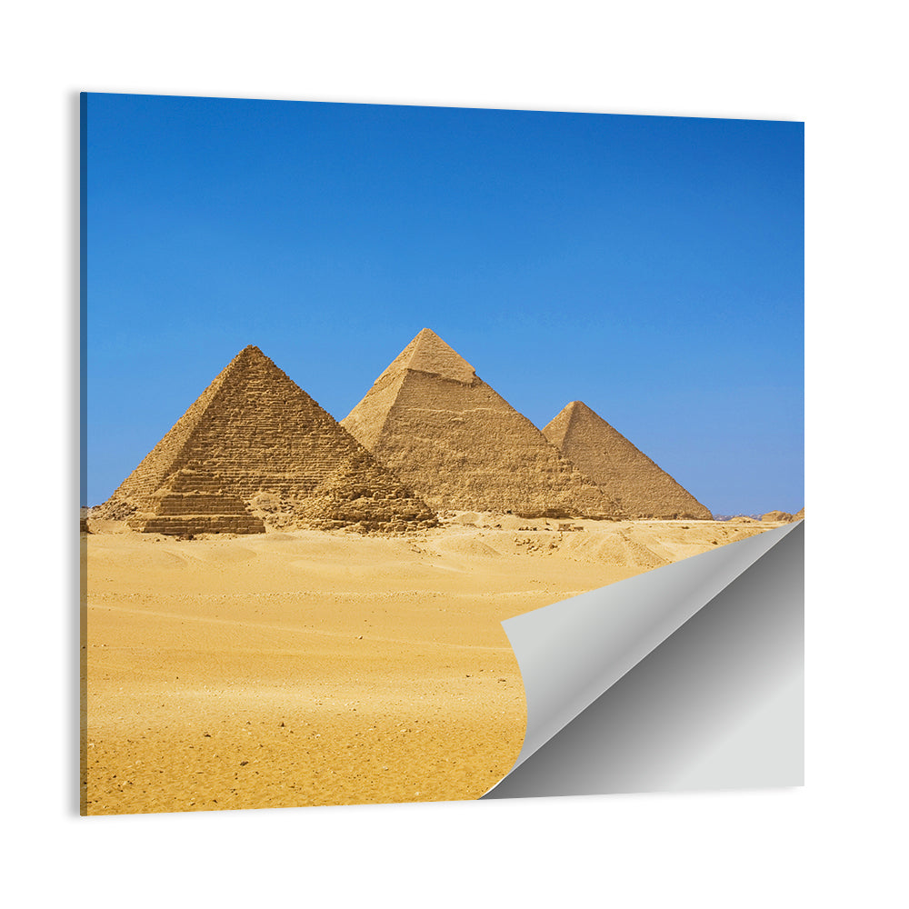 Pyramids of Giza Photograph Wall Art