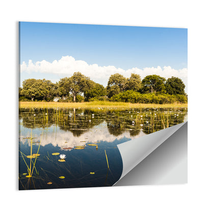 Okavango Delta Waterlilies Wall Art