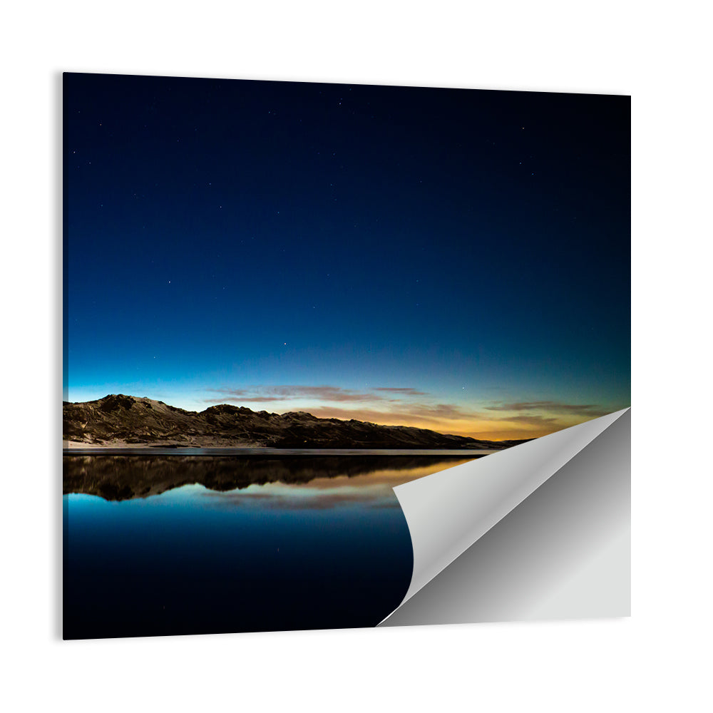 Kleifarvatn Lake at Dusk Wall Art