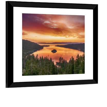 Emerald Bay Sunrise, Lake Tahoe Wall Art
