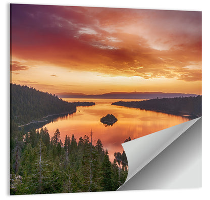 Emerald Bay Sunrise, Lake Tahoe Wall Art