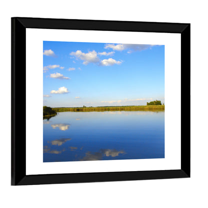 Lake Puckaway Reflection Wall Art