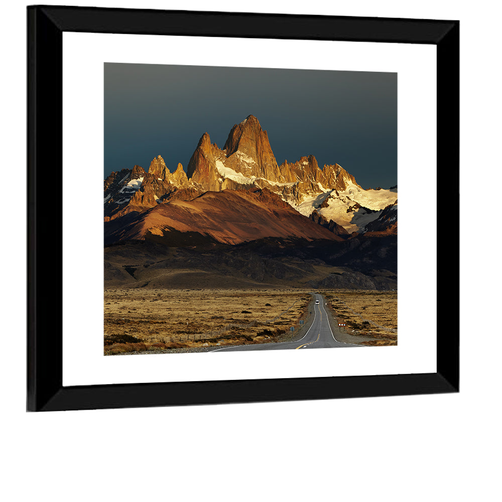 Mount Fitz Roy Sunrise Wall Art